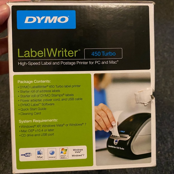 DYMO Label and Postage Writer 450 Turbo. NEW❗️Box opened for pics - Picture 11 of 15